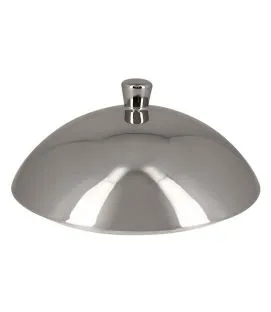 Cloche rond gris porcelaine vitrifiée Ø 15,5 cm Metal Fusion Rak
