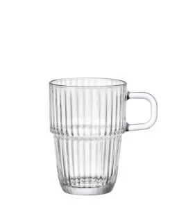 Mug transparent verre trempé 31,5 cl Ø 7,9 cm Bormioli Rocco