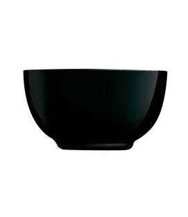 Bol rond noir verre trempé Ø 14,5 cm Diwali Luminarc
