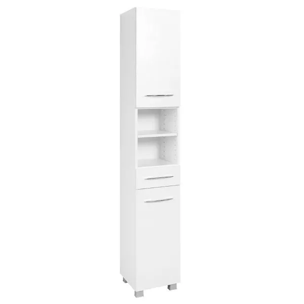Armoire colonne Portofino | 30 x 35 x 180 cm | blanc
