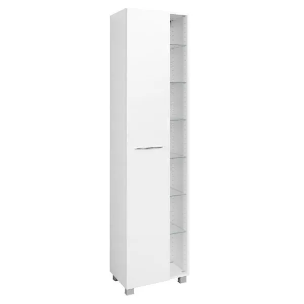 Armoire colonne Portofino | 45 x 35 x 180 cm | Blanc