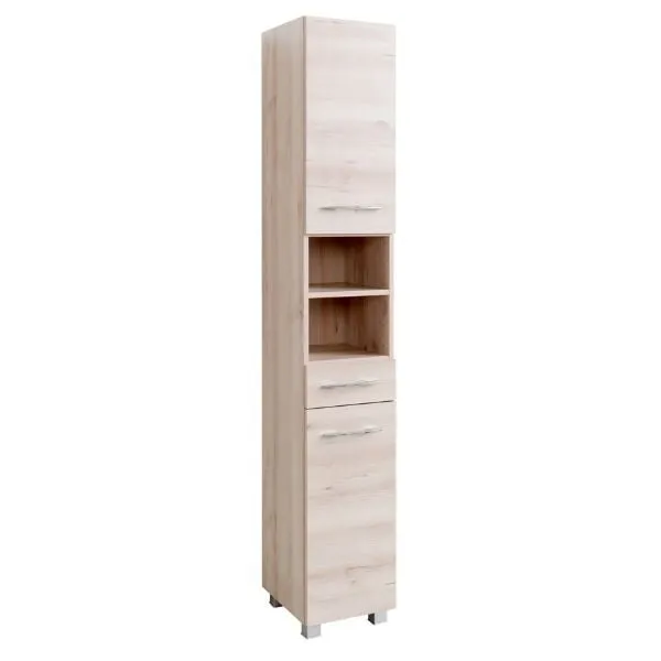 Armoire à colonnes Portofino | 30 x 35 x 180 cm | Design Beech Oak