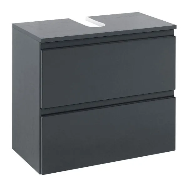 Meuble lavabo Cardiff | 60 x 35 x 53 cm | Gris