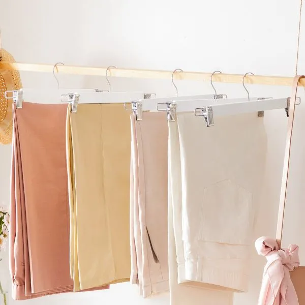 Cintres pour pantalons Sampsted | 8 pièces | Blanc