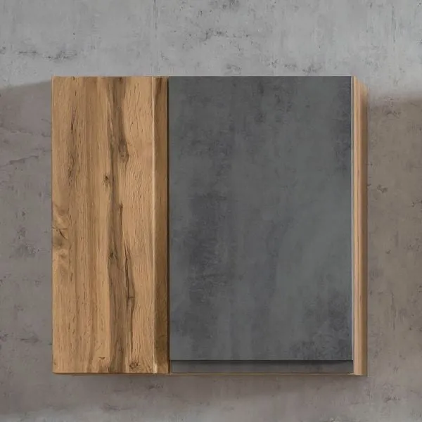 Armoire murale Varese | 65 x 20 x 64 cm | Couleur béton