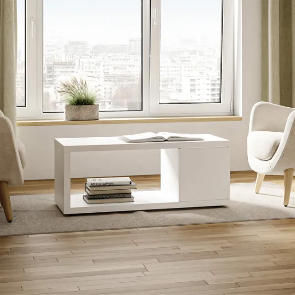 Table basse Bérinne-blanc