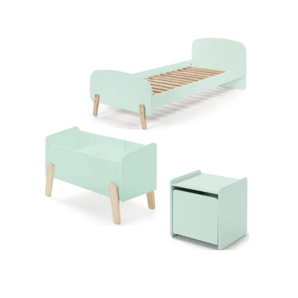 Combinaison de chambre d'enfant 1 Kiddy-vert menthe