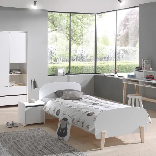 Combinaison de chambre d'enfant 12 Kiddy-blanc