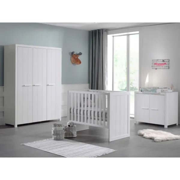 Combinaison de chambre bébé Erik 1-blanc