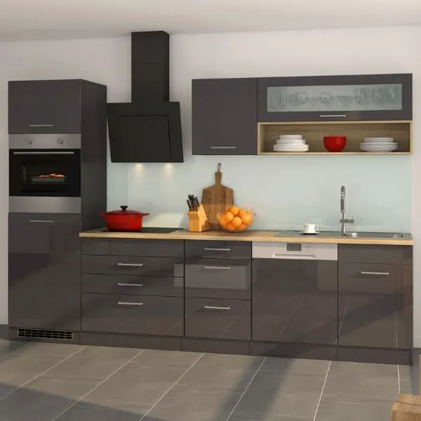 Ensemble de cuisine Milan | Appareils non inclus | Gris graphite
