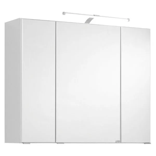 Armoire de toilette Cardiff | 80 x 20 x 64 cm | Blanc