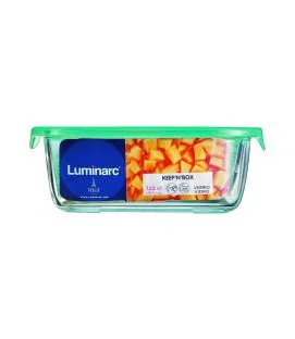 Boîte avec couvercle hermétique transparent verre trempé 14,9 cm Keep'n Box Luminarc