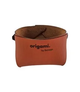 Panier carré tomette PVC 13x13x8 cm Origami Sonolys