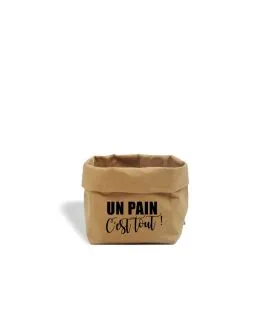 Corbeille à pain kraft bois 13 cm x 14 cm Kraft&you