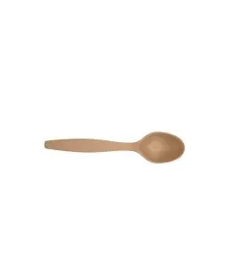 Cuillère à café beige bagasse 11 cm Moom Tableware (400 pièces)