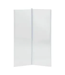 Chevalet porte-affiche 3 faces droit 15x9,5x9,5 cm Acrylic Securit