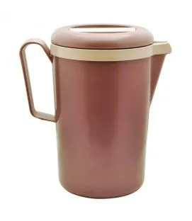 Pichet isotherme marron ABS 1,2 L Plastorex
