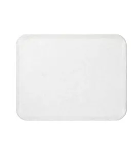 Plateau polyester blanc 46x36 cm Poly Str Profil Mat 2 Platex
