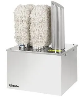 Polisseuse à verres 5 rouleaux 52x34x30,5 cm Bartscher