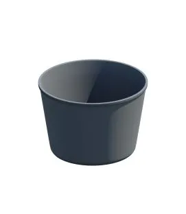 Pot gris Ø 12 cm 8 cm 480 ml (48 pièces)