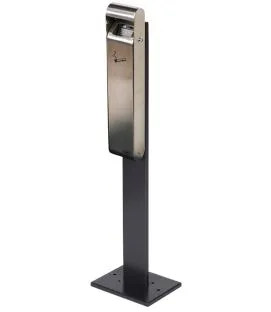 Cendrier sur pied inox 20 cm x 100 cm Slim Probbax