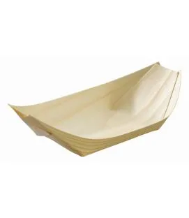 Barquette pin Naturel 17x8,5x4 cm Earth Essentials (100 pièces)