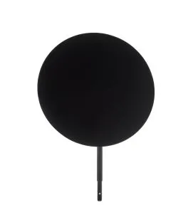 Panneau métal noir Ø 25 cm 33 cm Valo Aps
