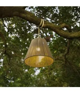 Abat-jour conique bronze Ø 22,5 cm 35 cm Paranocta