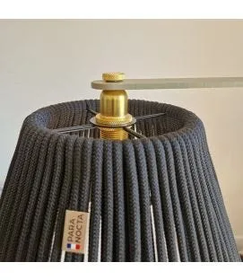 Abat-jour conique noir Ø 15 cm 20 cm Paranocta