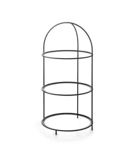 Porte-assiettes métal noir Ø 21,8 cm 44,3 cm Revol