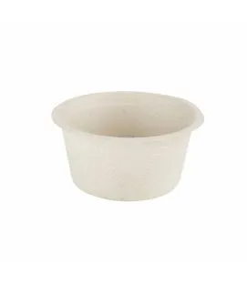 Pot beige Ø 6,4 cm 3,1 cm Earth Essentials (50 pièces)