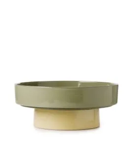 Présentoir à pâtisserie porcelaine culinaire cardamome Ø 26 cm 10,5 cm Caractère Revol