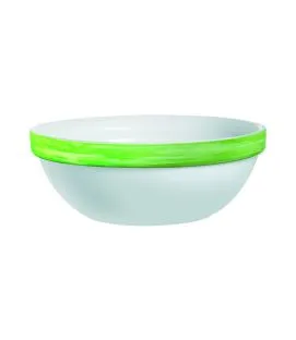 Bol rond vert verre opal Ø 17 cm Arcoroc