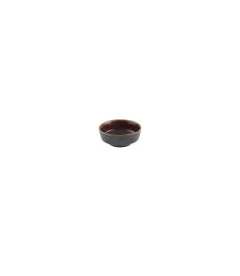 Bol à soupe rond Tokyo Black porcelaine vitrifiée Ø 11,5 cm Kochi Churchill