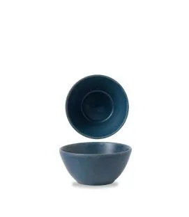 Pot conique oslo blue porcelaine vitrifiée Ø 13 cm Nourish Churchill