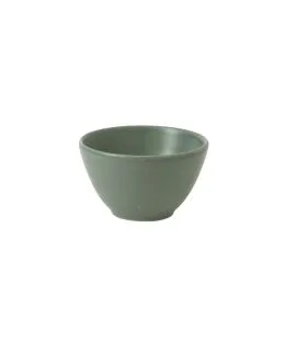 Pot conique Andorra Green porcelaine vitrifiée Ø 8,5 cm Nourish Churchill