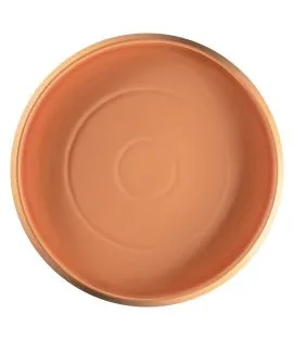 Plat à bord droit rond baantna tero Décor Prima porcelaine Ø 33,4 cm Earth Rak