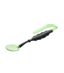 Cuillère vert copolyester 24 cm Ergo Inclusive Saint Romain