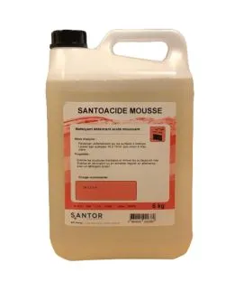 Détergent acide moussant 6 KG Santoacide Mousse Santor