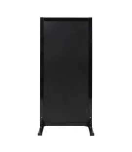 Chevalet de trottoir noir 117x56x60 cm Woody Securit