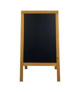 Chevalet de trottoir TECK 125x69x68,5 cm Woody Securit