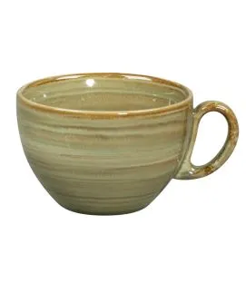 Tasse à déjeuner Emerald porcelaine 28 cl Ø 10,5 cm Rakstone Spot Rak