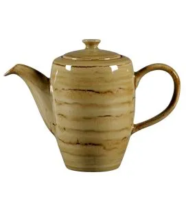 Cafetière avec couvercle Garnet porcelaine 35 cl Ø 8,8 cm Rakstone Spot Rak