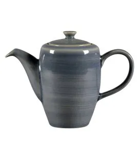 Cafetière avec couvercle Jade porcelaine 35 cl Ø 8,8 cm Rakstone Spot Rak