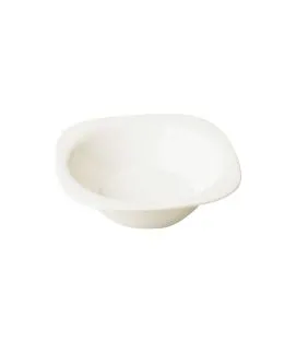 Coupelle carré ivoire porcelaine vitrifiée 10 cm Ska Rak