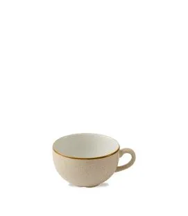 Tasse à cappuccino / thé Nutmeg Cream porcelaine vitrifiée 34 cl Ø 11 cm Stonecast Nutmeg Churchill