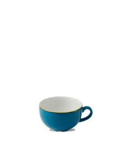 Tasse à cappuccino Java Blue porcelaine vitrifiée 22 cl Ø 9,5 cm Stonecast Java Churchill