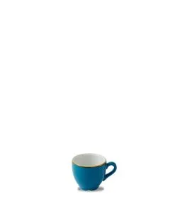 Tasse à expresso Java Blue porcelaine vitrifiée 10 cl Ø 6,5 cm Stonecast Java Churchill