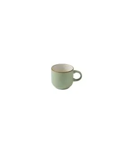 Mug rond Sage Green porcelaine vitrifiée 34 cl 8,5 cm Ø 8,5 cm Stonecast Churchill