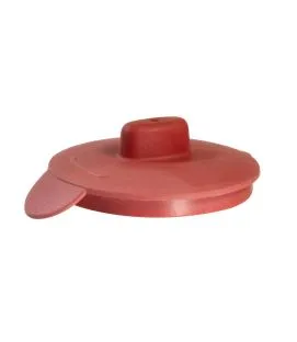 Couvercle rouge fibre végétale 1 L Lilitouch Saint Romain